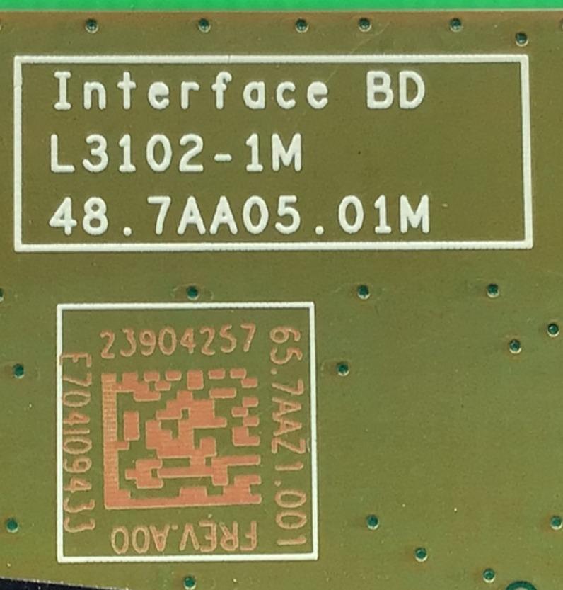 MAIN PARA MONITOR DELL / NUMERO DE PARTE 65.7AAZ1.001 / 48.7AA05.01M / 23904257 / L3102-1M / MODELO P2014HT	 - Imagen 2